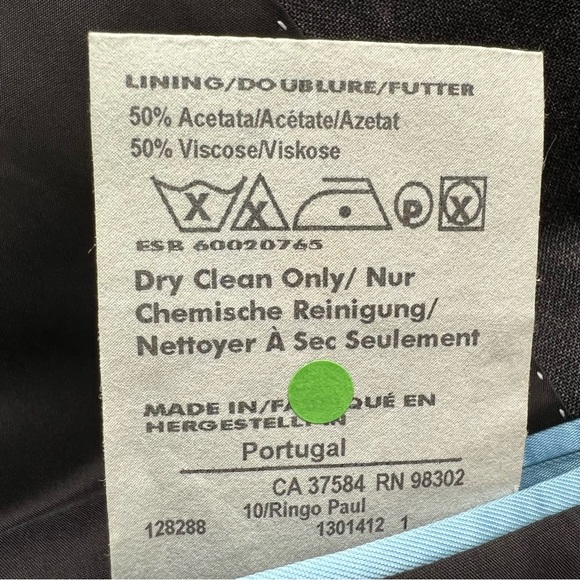 Sand Copenhagen Wool Blend Gray Blazer.  Size EU48/US38 - Picture 9 of 11